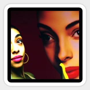 Sade pop Sticker